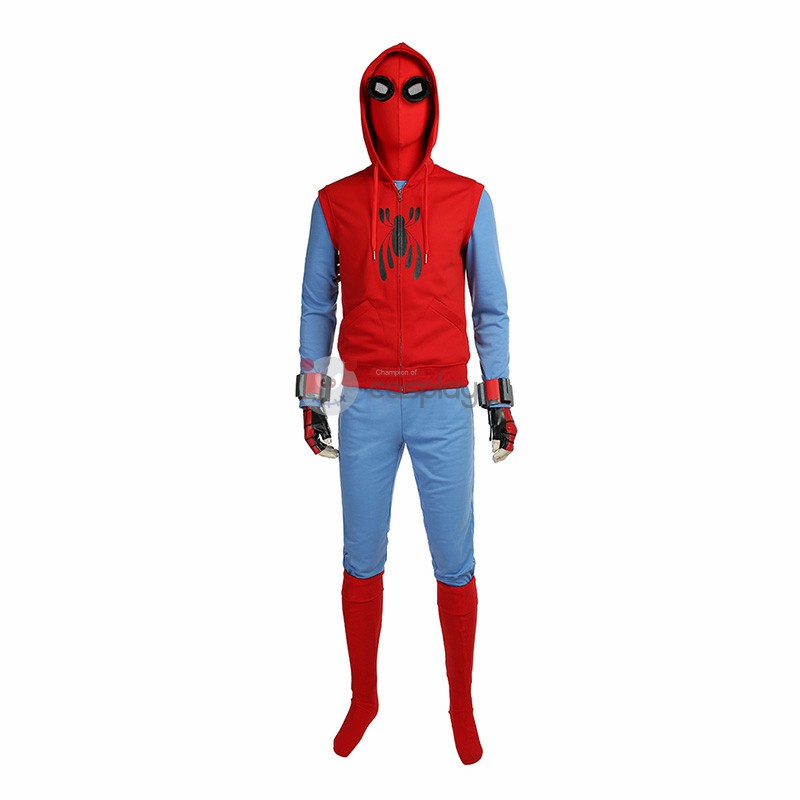 Spider Man Costume Homecoming Peter Park The Avengers Cosplay Costumes