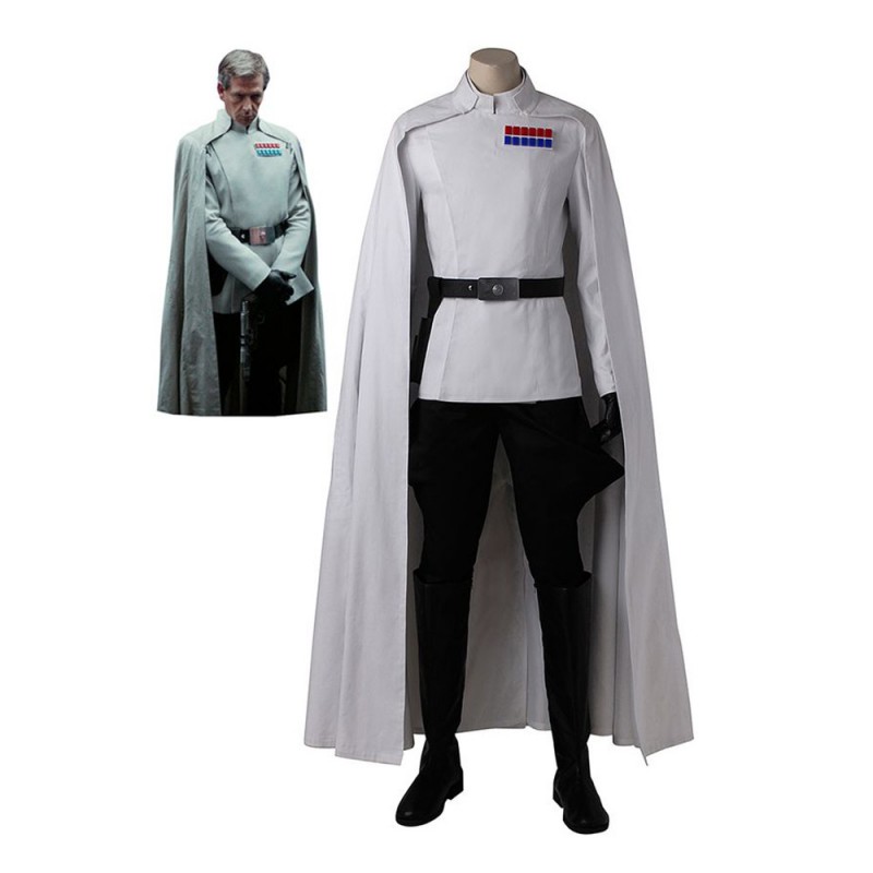 Ready To Ship Rogue One A Star Wars Story Orson Krennic Cosplay Costume Deluxe Outfit