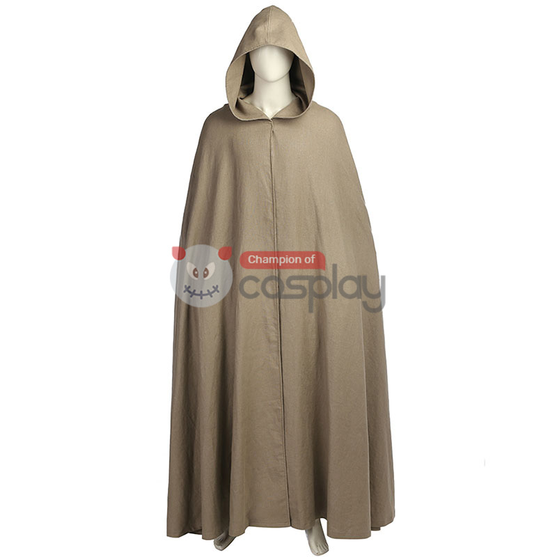 Star Wars 8 The Last Jedi Luke Skywalker Cosplay Costume Suit