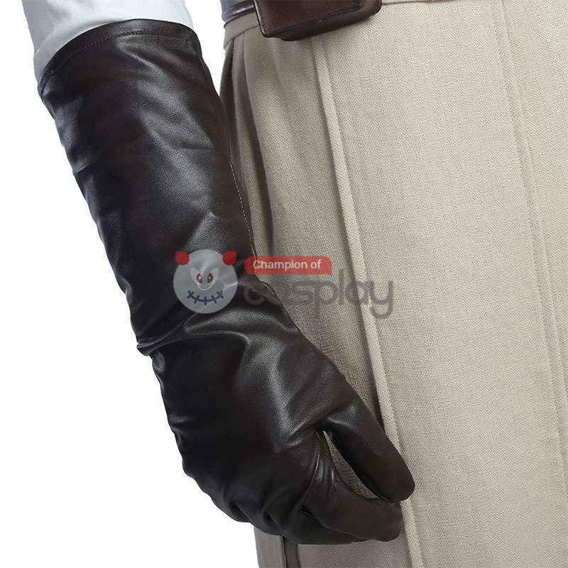 Star Wars 8 The Last Jedi Luke Skywalker Cosplay Costume Suit