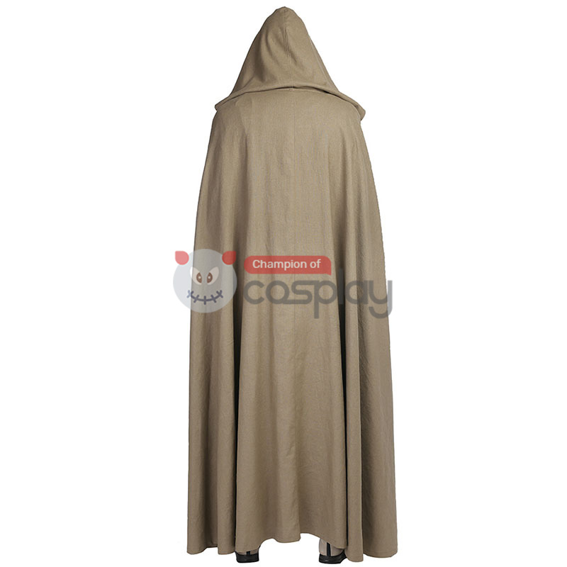 Star Wars 8 The Last Jedi Luke Skywalker Cosplay Costume Suit