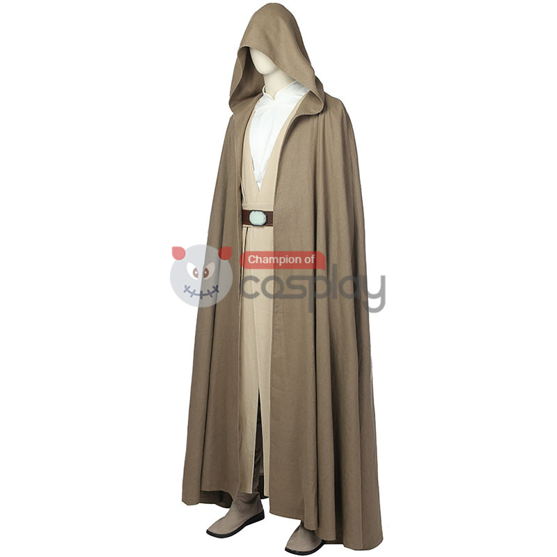 Star Wars 8 The Last Jedi Luke Skywalker Cosplay Costume Suit