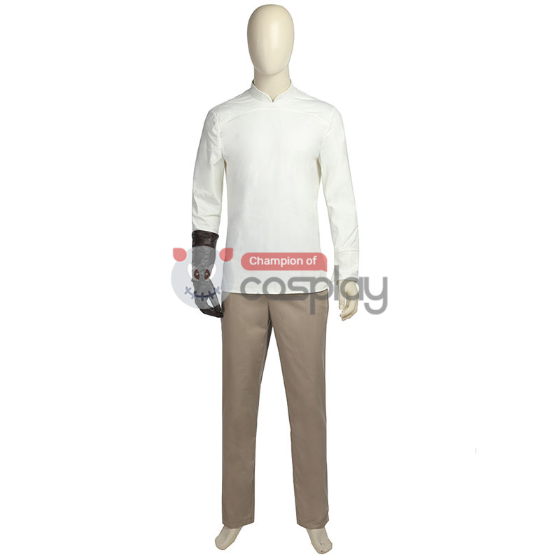 Star Wars 8 The Last Jedi Luke Skywalker Cosplay Costume Suit