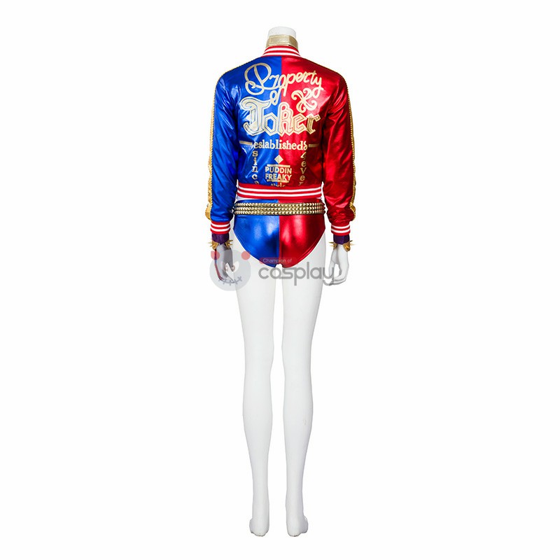 Suicide Squad Harley Quinn Cosplay Costume - Deluxe Version