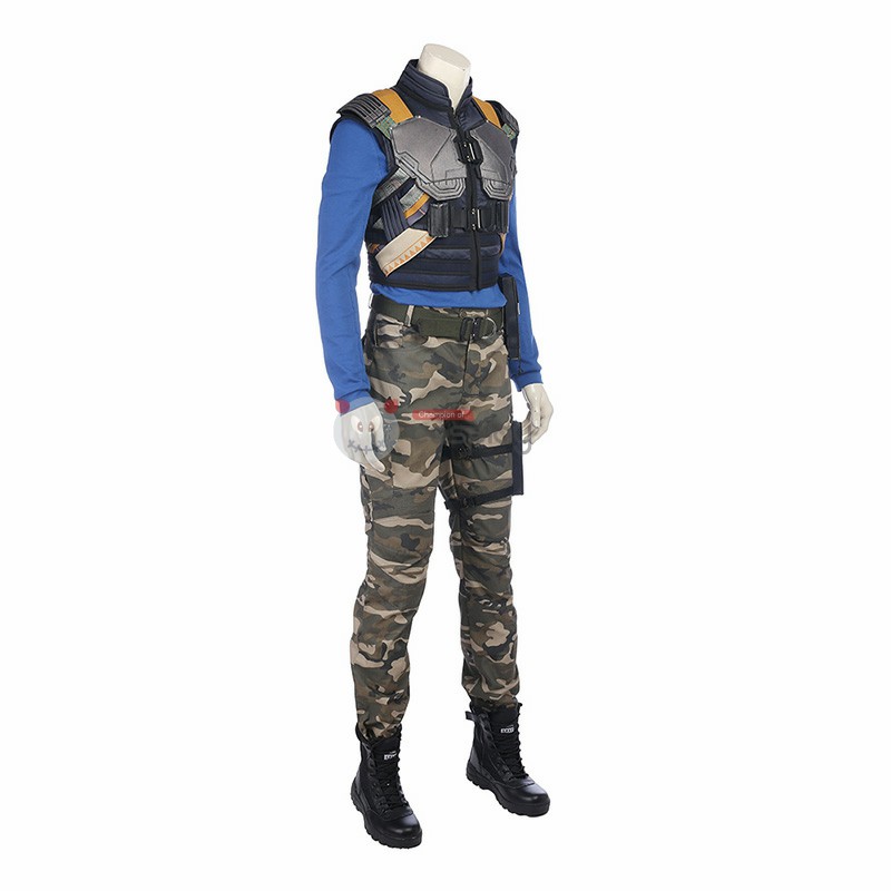 The Avengers Captain America Black Panther Erik Killmonger Cosplay Costume Deluxe Outfit