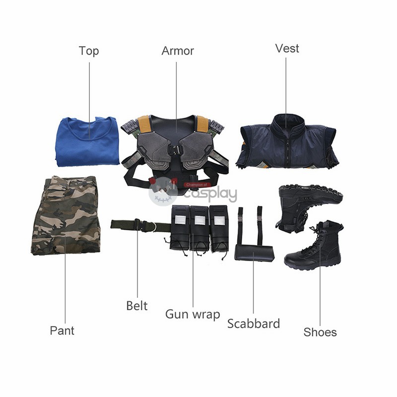 The Avengers Captain America Black Panther Erik Killmonger Cosplay Costume Deluxe Outfit