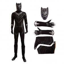 Clearance Sale - Ready To Ship Small Black Panther Cosplay Costume Deluxe Outfit