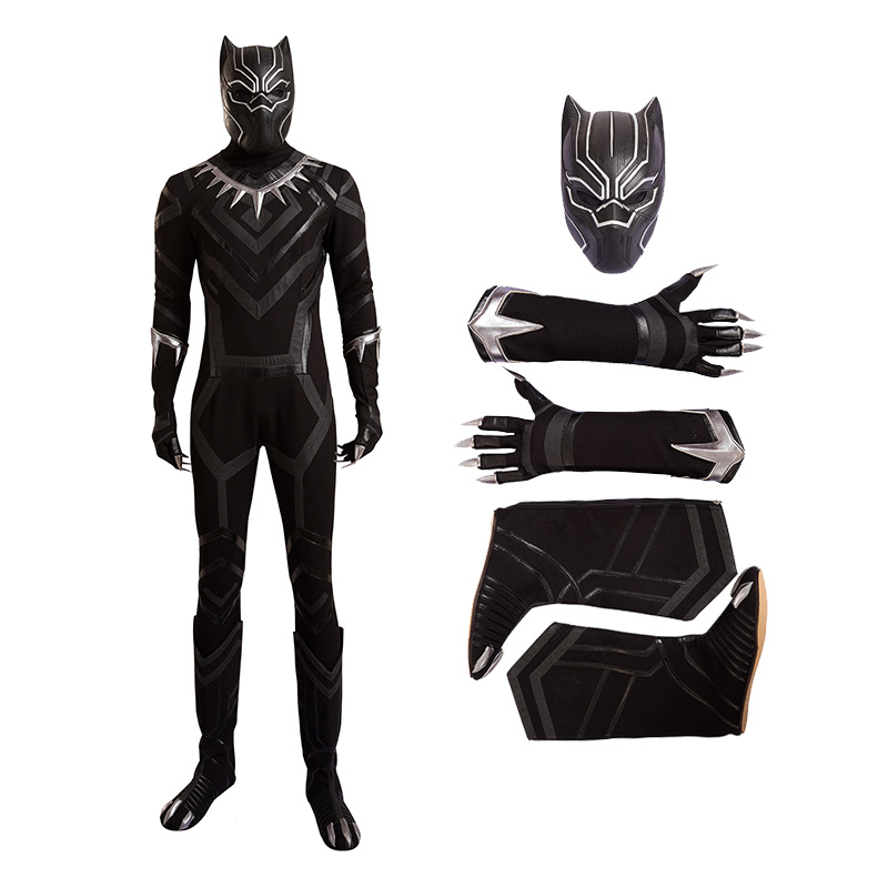 Clearance Sale - Ready To Ship Small Black Panther Cosplay Costume Deluxe Outfit