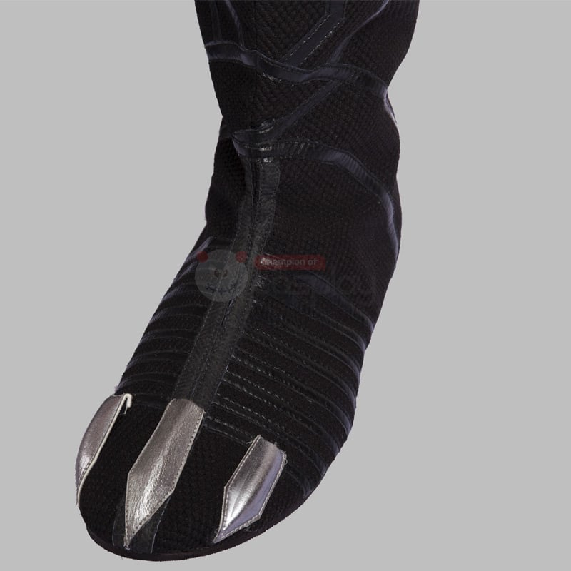 The Avengers Captain America Civil War Black Panther Cosplay Costume Deluxe Outfit