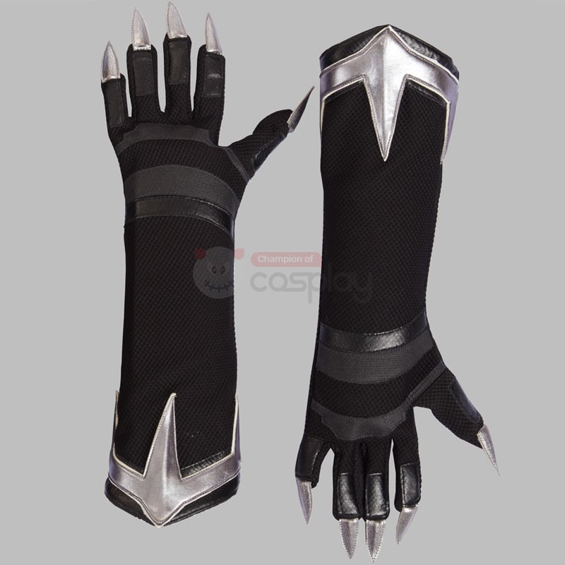 The Avengers Captain America Civil War Black Panther Cosplay Costume Deluxe Outfit