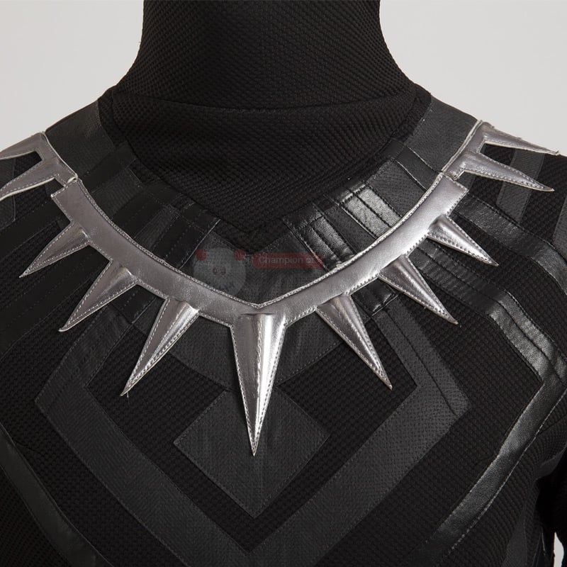 The Avengers Captain America Civil War Black Panther Cosplay Costume Deluxe Outfit