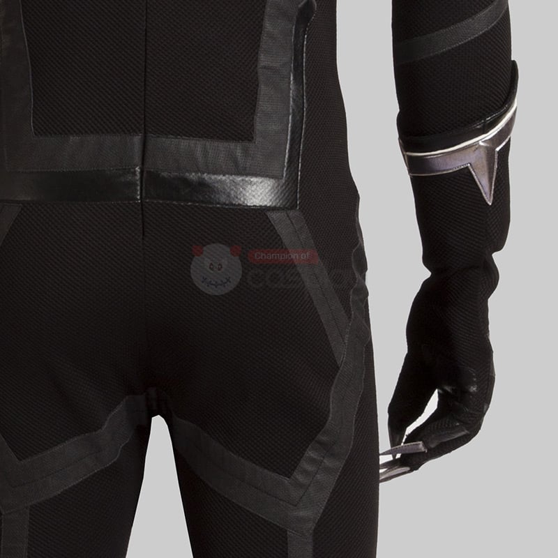 The Avengers Captain America Civil War Black Panther Cosplay Costume Deluxe Outfit