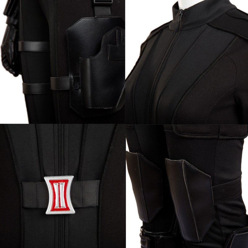 The Avengers Captain America Civil War Black Widow Natasha Romanoff Cosplay Costume