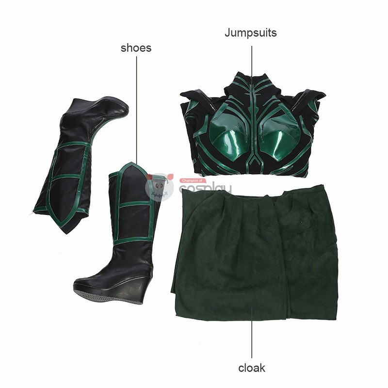 Thor Ragnarok Cosplay Costume Top Level Hela Costume