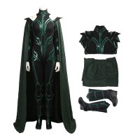 Thor Ragnarok Cosplay Costume Top Level Hela Costume Black Version