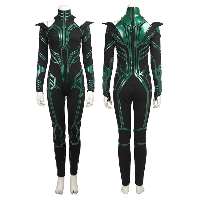 Thor Ragnarok Cosplay Costume Top Level Hela Costume Black Version