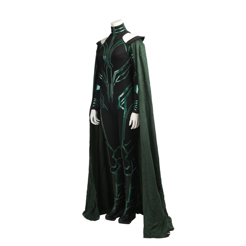 Thor Ragnarok Cosplay Costume Top Level Hela Costume Black Version