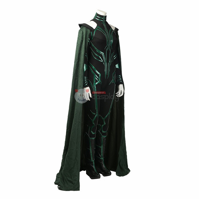 Thor Ragnarok Cosplay Costume Top Level Hela Costume Black Version