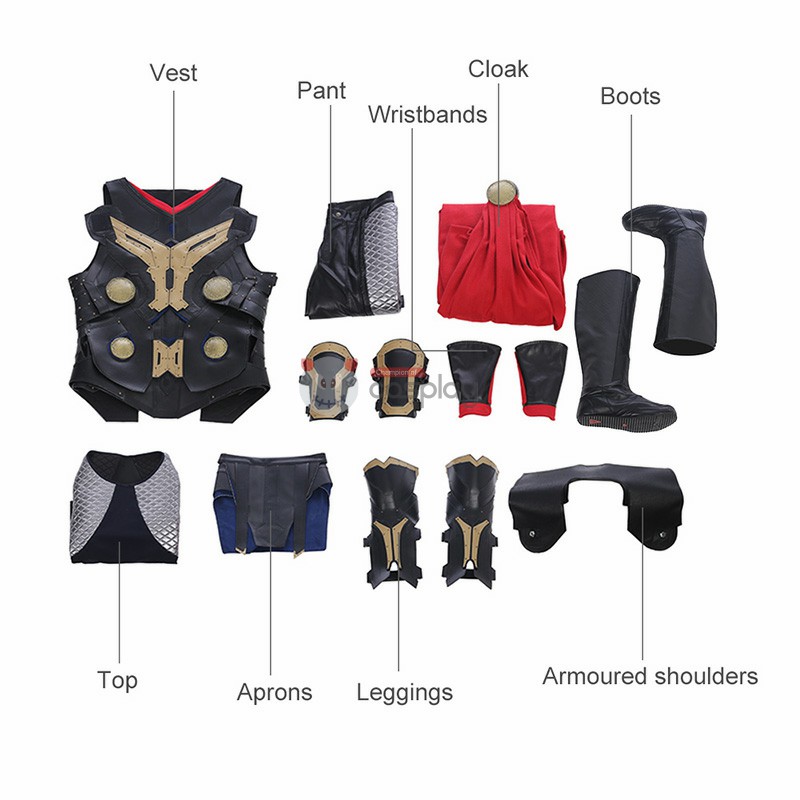 Thor The Dark World Cosplay Costume Top Level Thor Costume