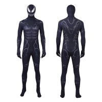 Clearance Sale - Ready To Ship - Venom Eddie Brock Jumpsuit Male XL Size Champion Cosplay Costumes