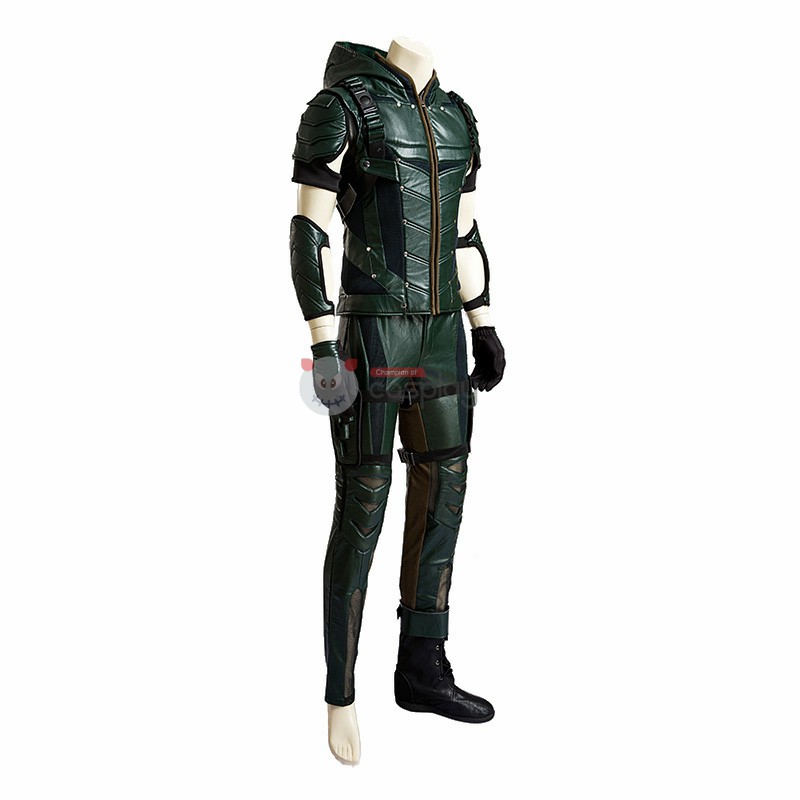 Oliver Queen Cosplay Suit The Seasons 4 Upgrade Hero Oliver Halloween Costume