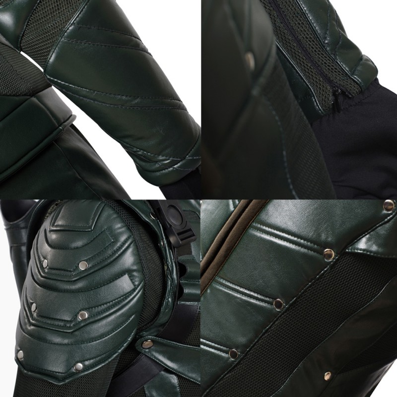 Oliver Queen Cosplay Costume GA Season 5 Cosplay Suit