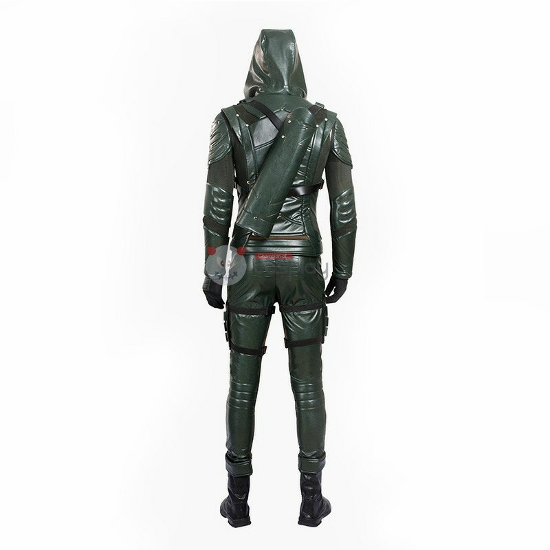 Oliver Queen Cosplay Costume GA Season 5 Cosplay Suit