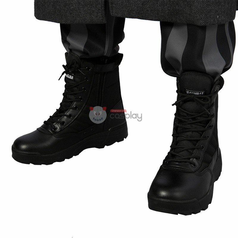 Spider Man Noir Costume Spider Man Into The Spider Verse Noir Cosplay Costume