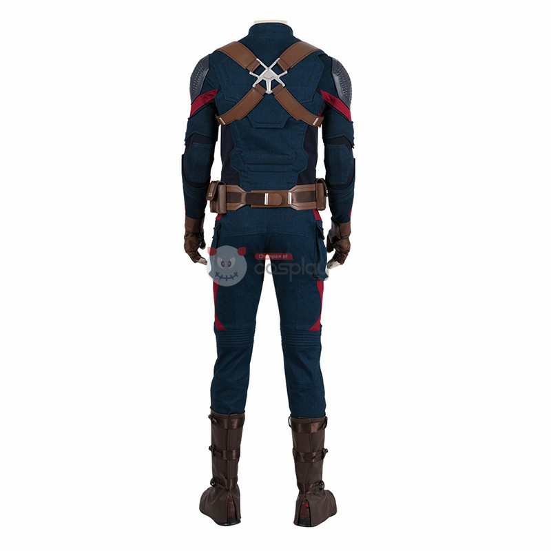 Captain America Cosplay Costumes Avengers Endgame Steve Rogers Costume