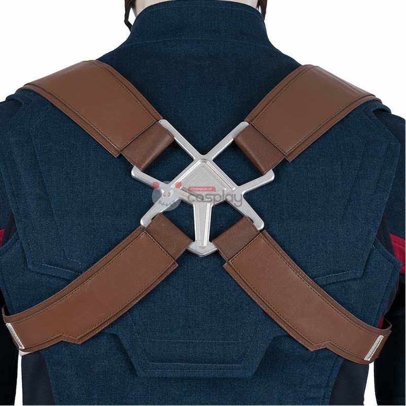 Captain America Cosplay Costumes Avengers Endgame Steve Rogers Costume
