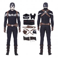 Steve Rogers Costume Avengers Endgame Captain America Cosplay Costumes