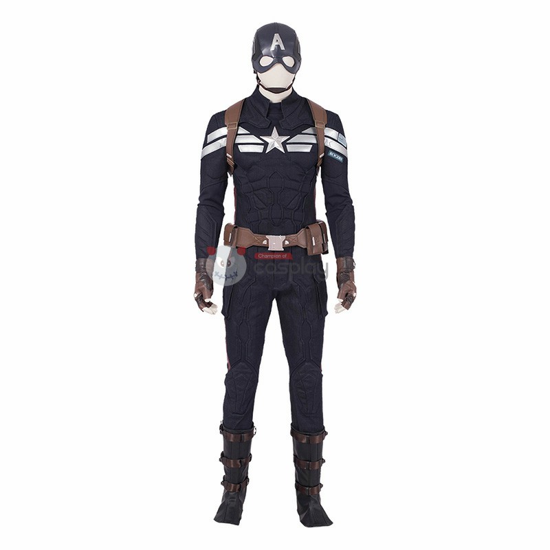Steve Rogers Costume Avengers Endgame Captain America Cosplay Costumes