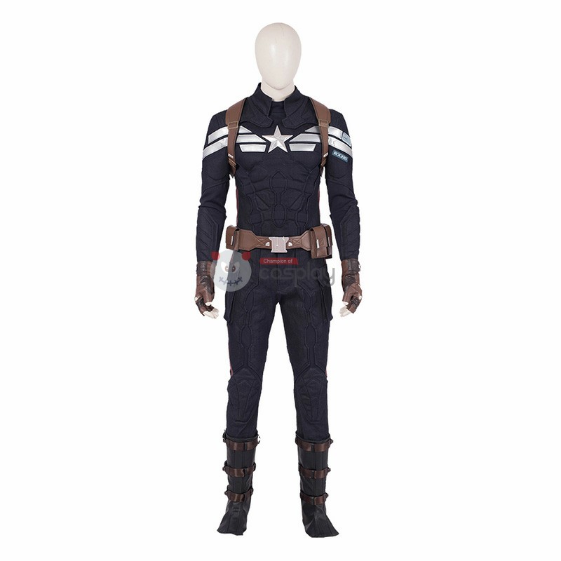 Steve Rogers Costume Avengers Endgame Captain America Cosplay Costumes