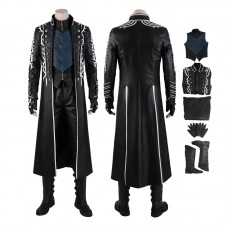 Vergil Costume Devil May Cry 5 Cosplay Costumes Windbreaker Full Set