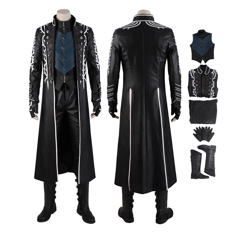 Nero DMC5 Devil May Cry V NERO Cosplay Costume Jacket 