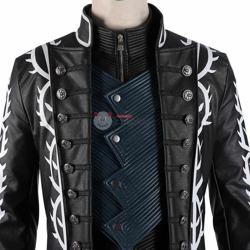 Ready To Ship Vergil Costume Devil May Cry 5 Cosplay Costumes Windbreaker Full Set