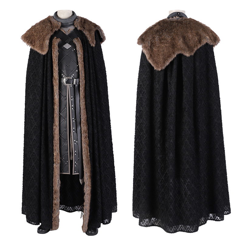 Jon Snow Costume House Stark Cosplay Suit