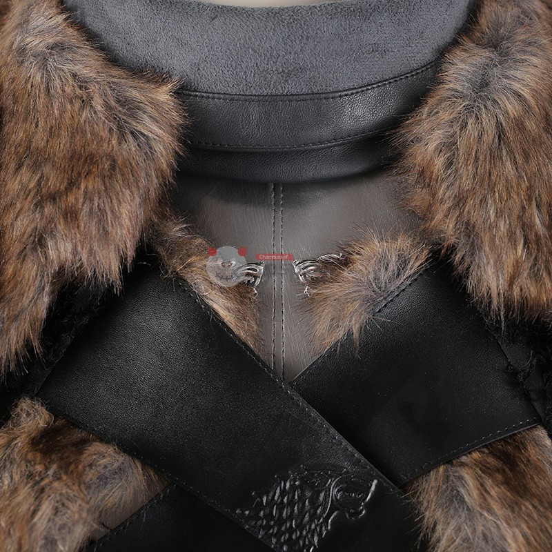 Jon Snow Costume House Stark Cosplay Suit