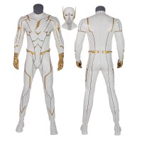 Godspeed Barry Allen Cosplay TF Season 5 White Suit