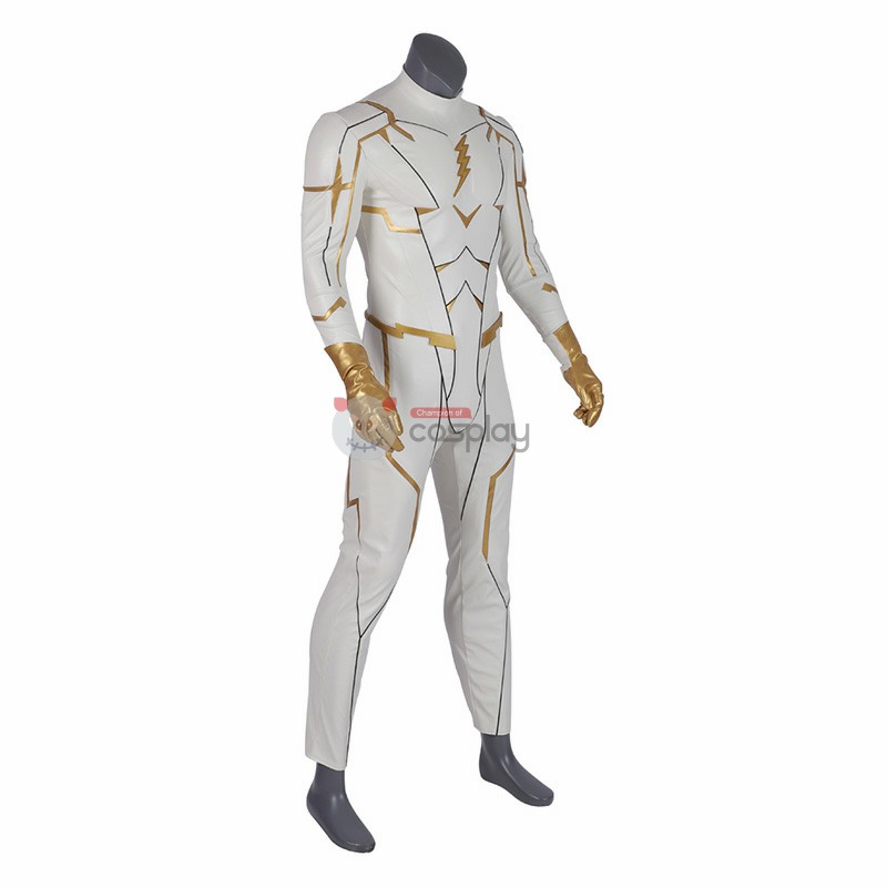 Godspeed Barry Allen Cosplay TF Season 5 White Suit