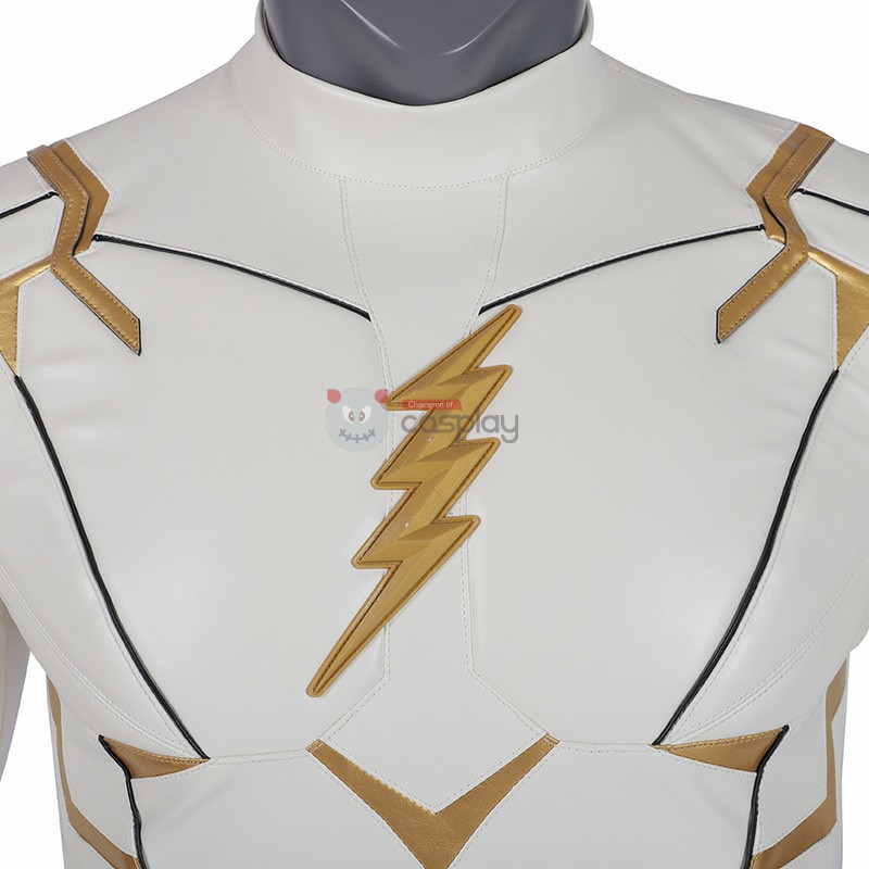 Godspeed Barry Allen Cosplay TF Season 5 White Suit