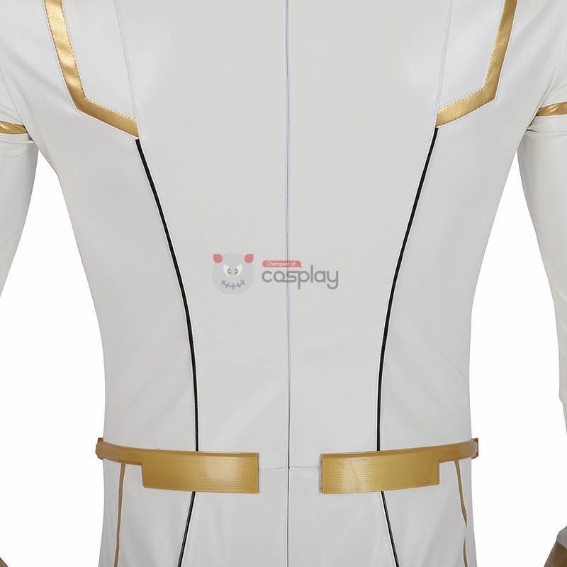 Godspeed Barry Allen Cosplay TF Season 5 White Suit