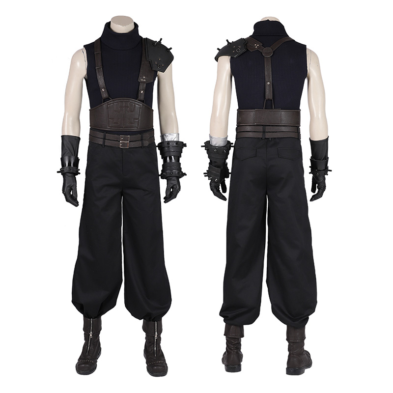 Cloud Strife Costume Final Fantasy VII Remake Cosplay Costume
