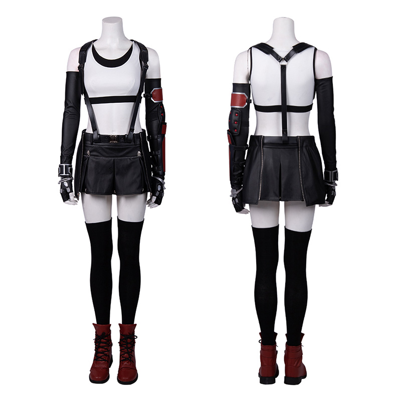Tifa Costume Final Fantasy VII Remake Cosplay Costume Full Set