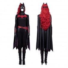 Kate Kane Halloween Catgirl Suit Woman Black Costume