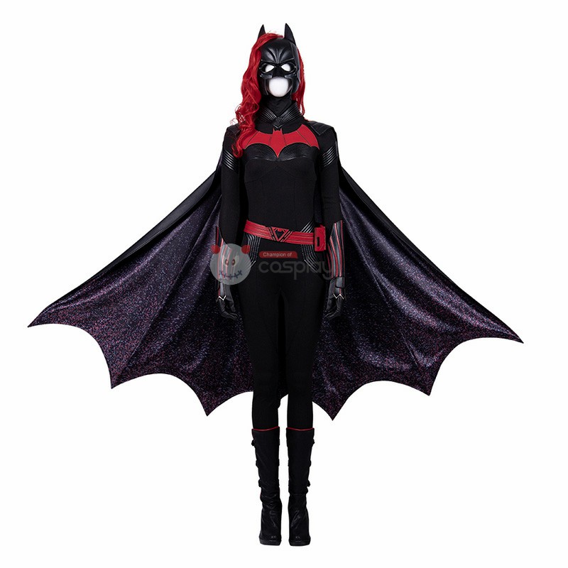 Kate Kane Halloween Catgirl Suit Woman Black Costume