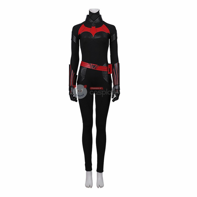 Kate Kane Halloween Catgirl Suit Woman Black Costume