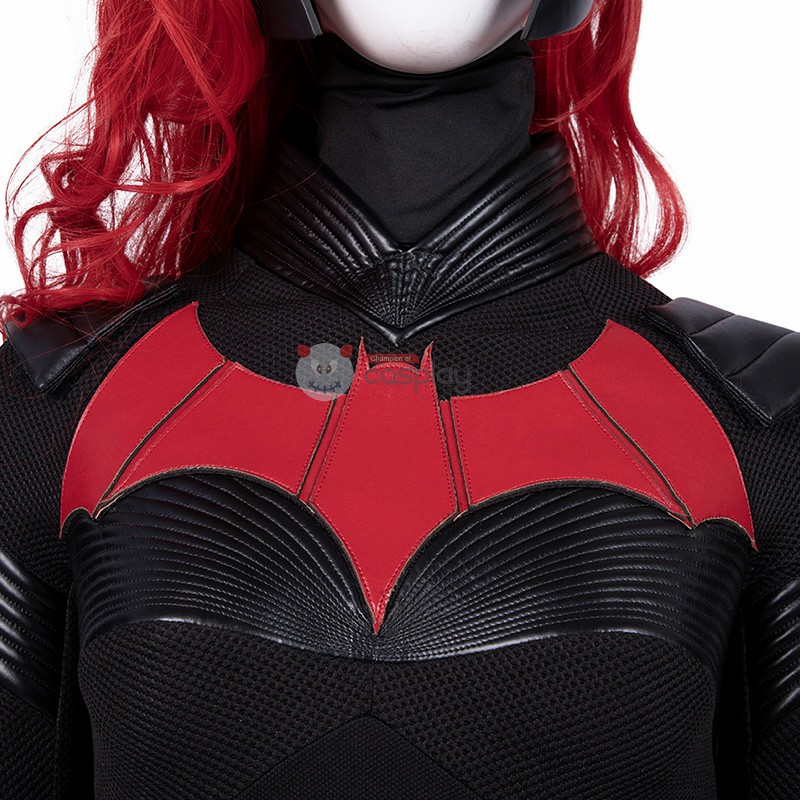 Kate Kane Halloween Catgirl Suit Woman Black Costume