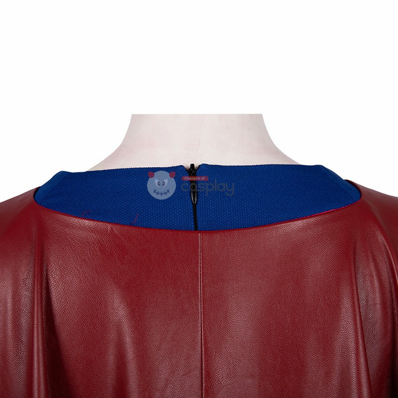 Melissa Benoist Suit Linda Lang El Blue Cosplay Costume