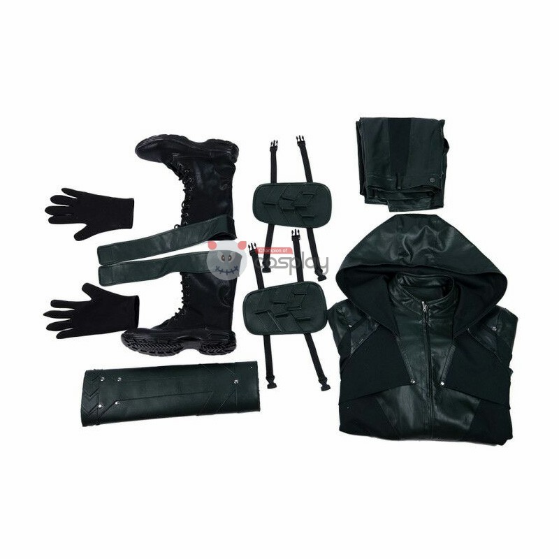 GA Season 8 Halloween Cosplay Suit Oliver Queen Costume
